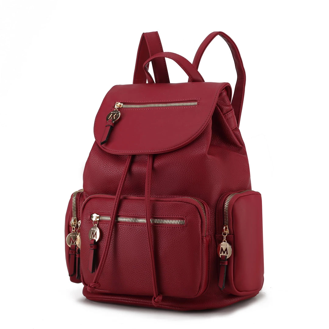 MKF Collection by Mia K Ivanna Vegan Leather for Women’s Oversize Backpack 6 MKF Collection by Mia K Ivanna Vegan Leather for Women’s Oversize Backpack - Image 6