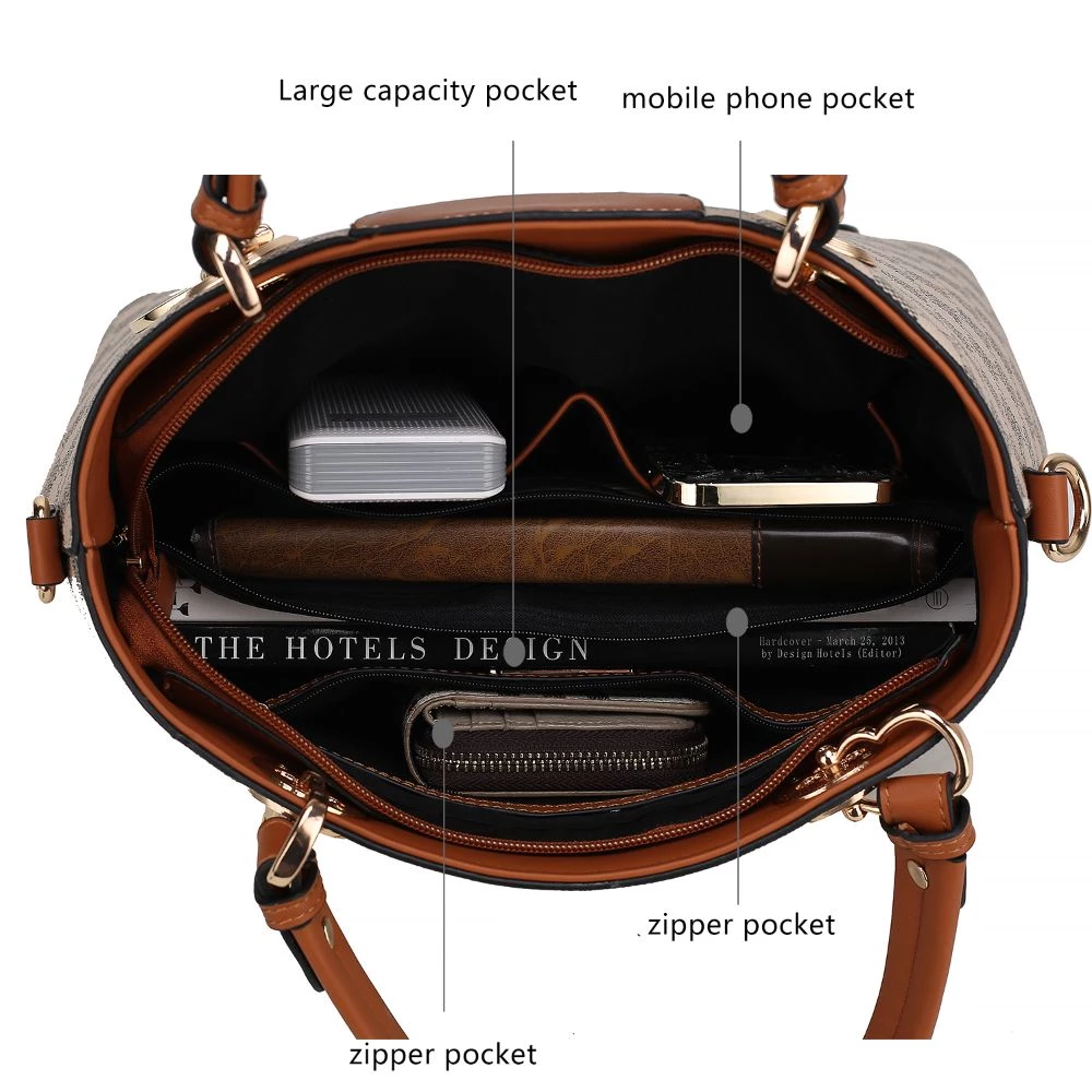 MKF Collection by Mia k. Gabriella Tote Handbag with Wallet for women 6 MKF Collection by Mia k. Gabriella Tote Handbag with Wallet for women - Image 6