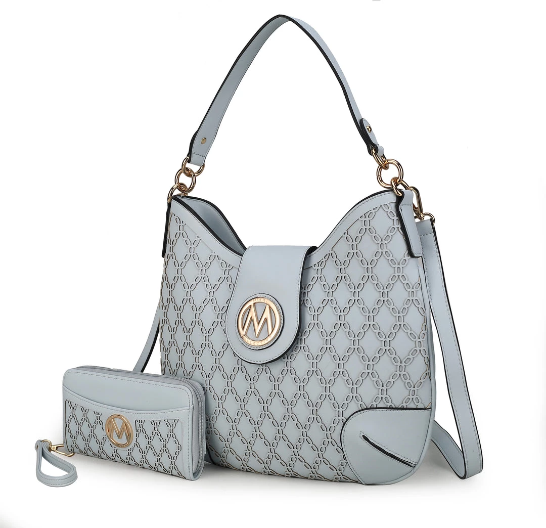 MKF Collection by Mia K Reed Shoulder Bag with Wallet - 2pieces for women 8 MKF Collection by Mia K Reed Shoulder Bag with Wallet - 2pieces for women - Image 8