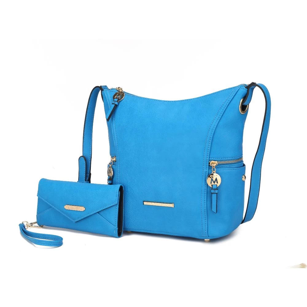 MKF Collection by Mia k. Lux Hobo Bag with Wallet- 2 pcs for women 12 MKF Collection by Mia k. Lux Hobo Bag with Wallet- 2 pcs for women - Image 12