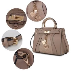 MKF Collection by Mia k. Cassia Vegan Leather Medium Satchel Handbag for women 19 MKF Collection by Mia k. Cassia Vegan Leather Medium Satchel Handbag for women -Mkf Collection Shop d9c57aee2d004537947641e28c804829 ad9172cc 7de5 43c2 8e60 b3098e1f551f 1080x
