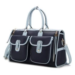 MKF Collection by Mia k. Genevieve Color Block Vegan Leather Women’s Duffle Bag 33 MKF Collection by Mia k. Genevieve Color Block Vegan Leather Women’s Duffle Bag -Mkf Collection Shop d9e922ef9e8f4ea0a1b05d16b18acd1f 1080x