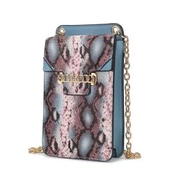 MKF Collection by Mia k. Yael Snake embossed Vegan Leather Phone Crossbody for women -Mkf Collection Shop dbf61ab4d264409ba823f65efcdc0839 1080x
