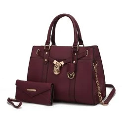 MKF Collection by Mia k. Christine Vegan Leather Women’s Satchel Bag with wallet – 2 pieces 20 MKF Collection by Mia k. Christine Vegan Leather Women’s Satchel Bag with wallet – 2 pieces -Mkf Collection Shop e16ddbdd961d4725a1ed4c79babc5871 f38a7407 dd0b 48af 99fc ca9e3157f218 1080x