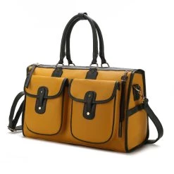 MKF Collection by Mia k. Genevieve Color Block Vegan Leather Women’s Duffle Bag 28 MKF Collection by Mia k. Genevieve Color Block Vegan Leather Women’s Duffle Bag -Mkf Collection Shop e20329f827af490fa55aecd27127716c 1080x