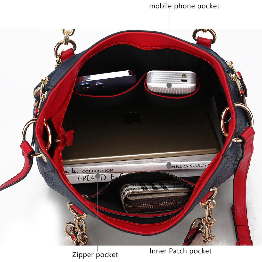 MKF Collection by Mia K Lina Shoulder Handbag for Women's with Wallet 4 MKF Collection by Mia K Lina Shoulder Handbag for Women's with Wallet - Image 4