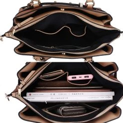 MKF Collection by Mia k. Jamie Satchel Handbag for Women's 20 MKF Collection by Mia k. Jamie Satchel Handbag for Women's -Mkf Collection Shop e4aad76d8e784a9baa3cf899bfcf41a8 b265a877 cb49 4f22 ad08 1e22c7529ee2 1080x