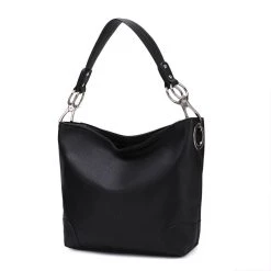 MKF Collection by Mia k. Emily Soft Vegan Leather Hobo Handbag for women