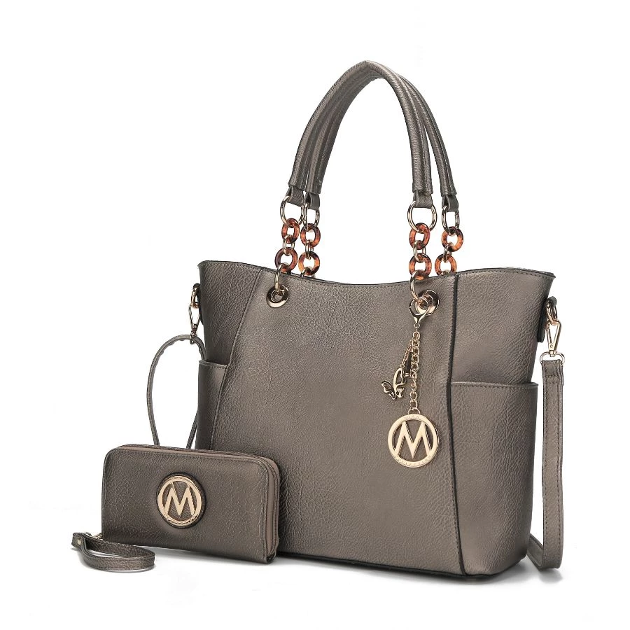 MKF Collection by Mia k. Bonita Tote Handbag with Wallet - 2 pieces for women 18 MKF Collection by Mia k. Bonita Tote Handbag with Wallet - 2 pieces for women - Image 18