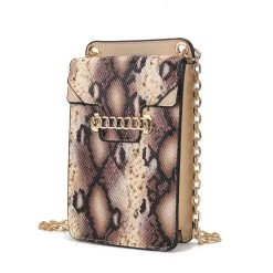 MKF Collection by Mia k. Yael Snake embossed Vegan Leather Phone Crossbody for women -Mkf Collection Shop ed0f7582ca7b49a5aa64e3fc124f28aa 1080x