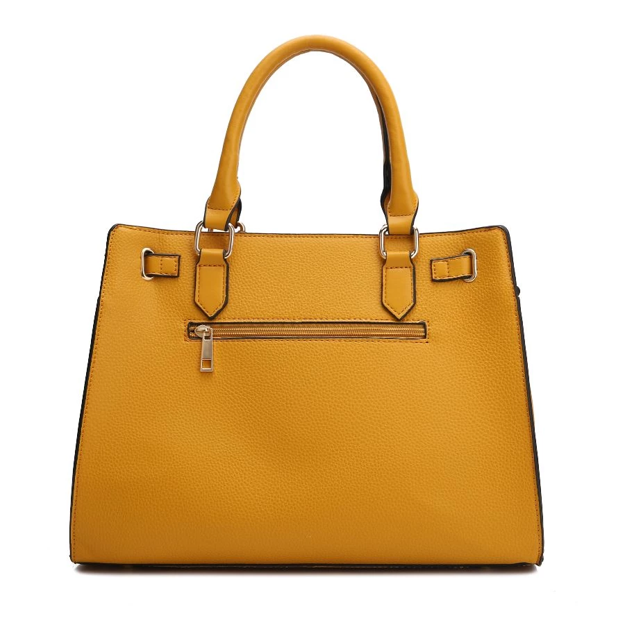 MKF Collection by Mia k. Christine Vegan Leather Women’s Satchel Bag with wallet – 2 pieces 3 MKF Collection by Mia k. Christine Vegan Leather Women’s Satchel Bag with wallet – 2 pieces - Image 3