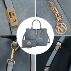 MKF Collection by Mia k. Yola Satchel Handbag with Wallet for women 20 MKF Collection by Mia k. Yola Satchel Handbag with Wallet for women -Mkf Collection Shop ef49ff156a6646ed846af9850f12246e 4a145a5a 0d67 4a71 a906 85eaab690b51 1080x