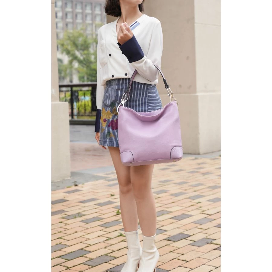 MKF Collection by Mia k. Viviana Vegan Leather Women’s Hobo Bag with Wristlet – 2 pieces 2 MKF Collection by Mia k. Viviana Vegan Leather Women’s Hobo Bag with Wristlet – 2 pieces - Image 2