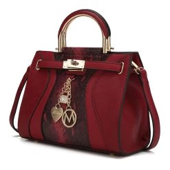 MKF Collection by Mia k. Cassia Snake embossed Vegan Leather Women&rsquo;s Satchel Handbag -Mkf Collection Shop f3e9deb1c4394e72b9cccdc4e2de84d3 199eaaa0 577c 4621 a76a 39a4e2e5d13e 1080x