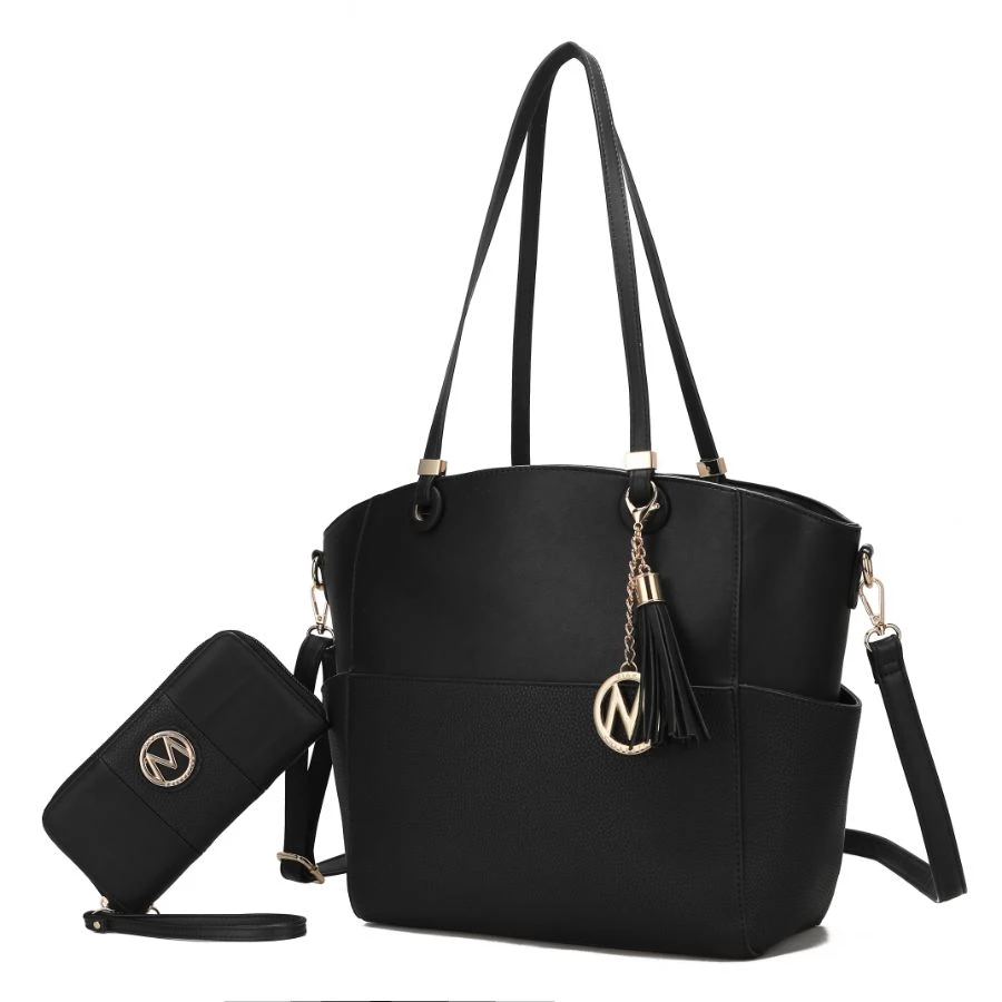 MKF Collection by Mia k. Prisha Vegan Leather Women’s Tote Bag with Wallet - 2 pieces 7 MKF Collection by Mia k. Prisha Vegan Leather Women’s Tote Bag with Wallet - 2 pieces - Image 7
