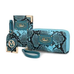 MKF Collection by Mia k. Darla Snake Travel Gift for Women Set &ndash; 3 pieces -Mkf Collection Shop f5af6a17c10140cd9984bf8cf428d2ee 1080x