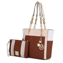 MKF Collection by Mia k. Rochelle Tote & Wristlet Set for women 24 MKF Collection by Mia k. Rochelle Tote & Wristlet Set for women -Mkf Collection Shop f5db10e86e9e46e680fcfa761a27c2cd ce70325d 7b59 4c8f 916a a9117ee1c2da 1080x
