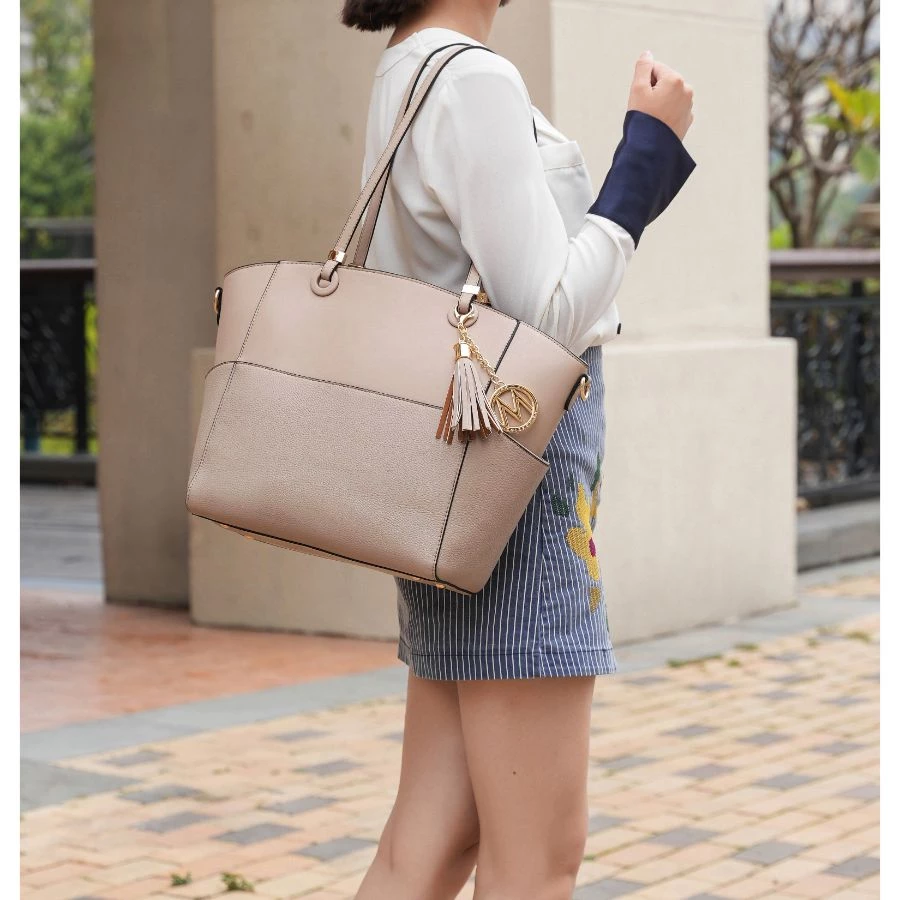 MKF Collection by Mia k. Prisha Vegan Leather Women’s Tote Bag with Wallet - 2 pieces 2 MKF Collection by Mia k. Prisha Vegan Leather Women’s Tote Bag with Wallet - 2 pieces - Image 2