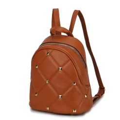 MKF Collection by Mia k. Hayden Quilted Vegan Leather with Studs Women&rsquo;s Backpack -Mkf Collection Shop f94b41110a4c4615b775d1674a0144ae cbbbd908 7812 4f92 a344 175594045921 1080x