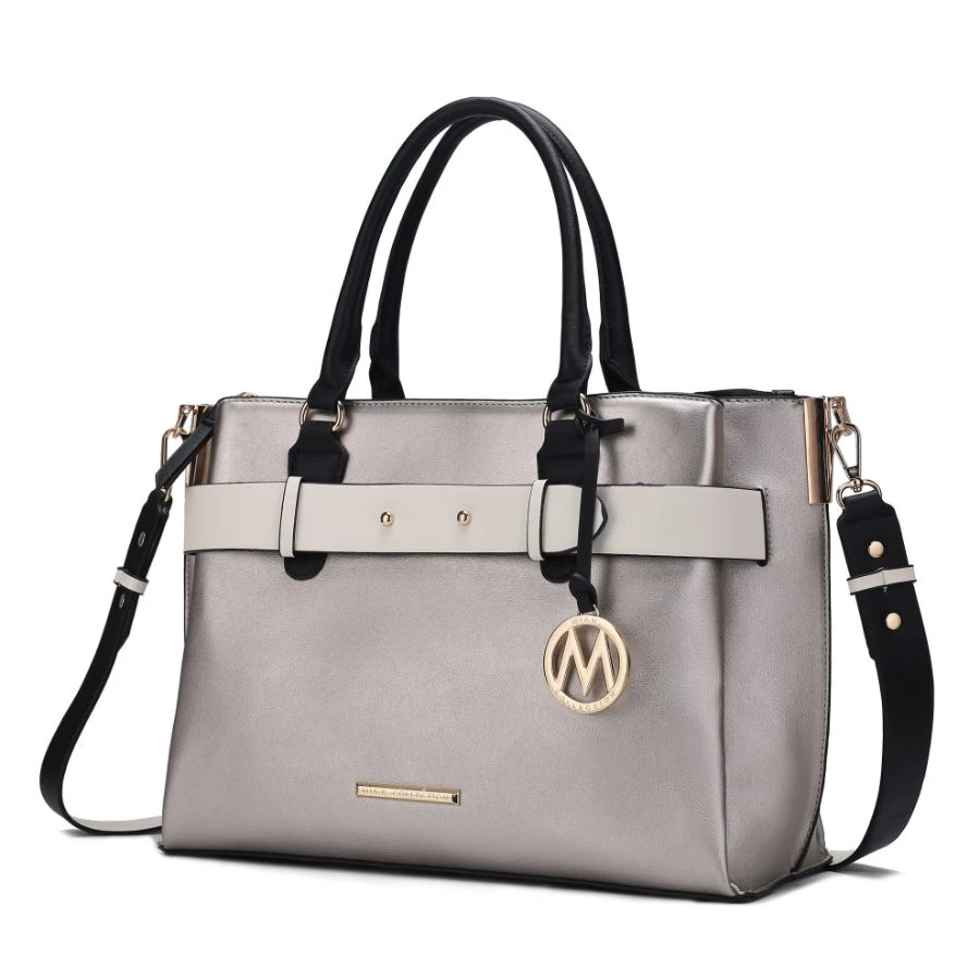 MKF Collection by Mia k. Jamie Satchel Handbag for Women's 1 MKF Collection by Mia k. Jamie Satchel Handbag for Women's