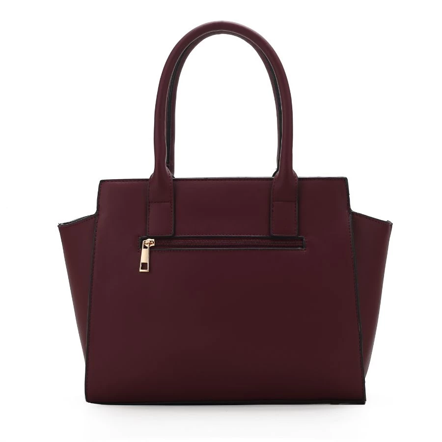 MKF Collection by Mia k. Isla Crocodile Embossed Vegan Leather Women’s Satchel Bag with wallet -2 pieces 3 MKF Collection by Mia k. Isla Crocodile Embossed Vegan Leather Women’s Satchel Bag with wallet -2 pieces - Image 3