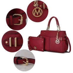 MKF Collection by Mia k. Tenna Vegan Leather Women’s Satchel Bag with Wristlet 20 MKF Collection by Mia k. Tenna Vegan Leather Women’s Satchel Bag with Wristlet -Mkf Collection Shop fb5096e2a75149fc975d54d73bc147e9 d8bd2870 7b48 463f b8e2 86efe34ade52 1080x