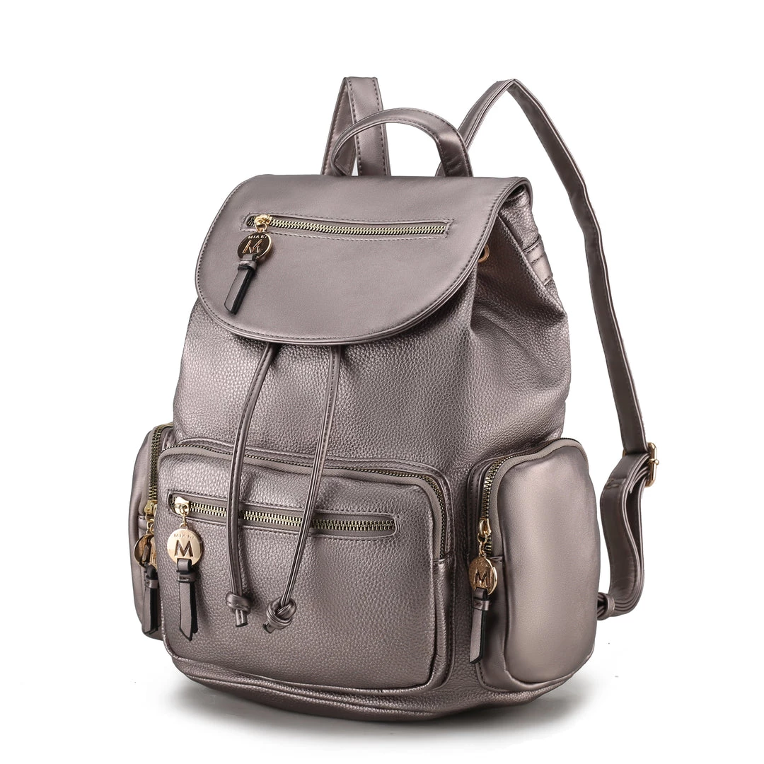 MKF Collection by Mia K Ivanna Vegan Leather for Women’s Oversize Backpack 7 MKF Collection by Mia K Ivanna Vegan Leather for Women’s Oversize Backpack - Image 7